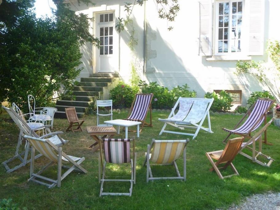 Vaste Maison 23/29 Pers. Piscine Proche Des Plages Villa Longeville-sur-Mer Buitenkant foto