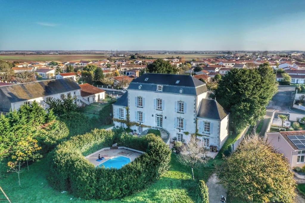 Vaste Maison 23/29 Pers. Piscine Proche Des Plages Villa Longeville-sur-Mer Buitenkant foto