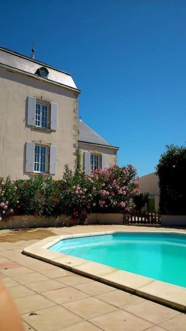 Vaste Maison 23/29 Pers. Piscine Proche Des Plages Villa Longeville-sur-Mer Buitenkant foto